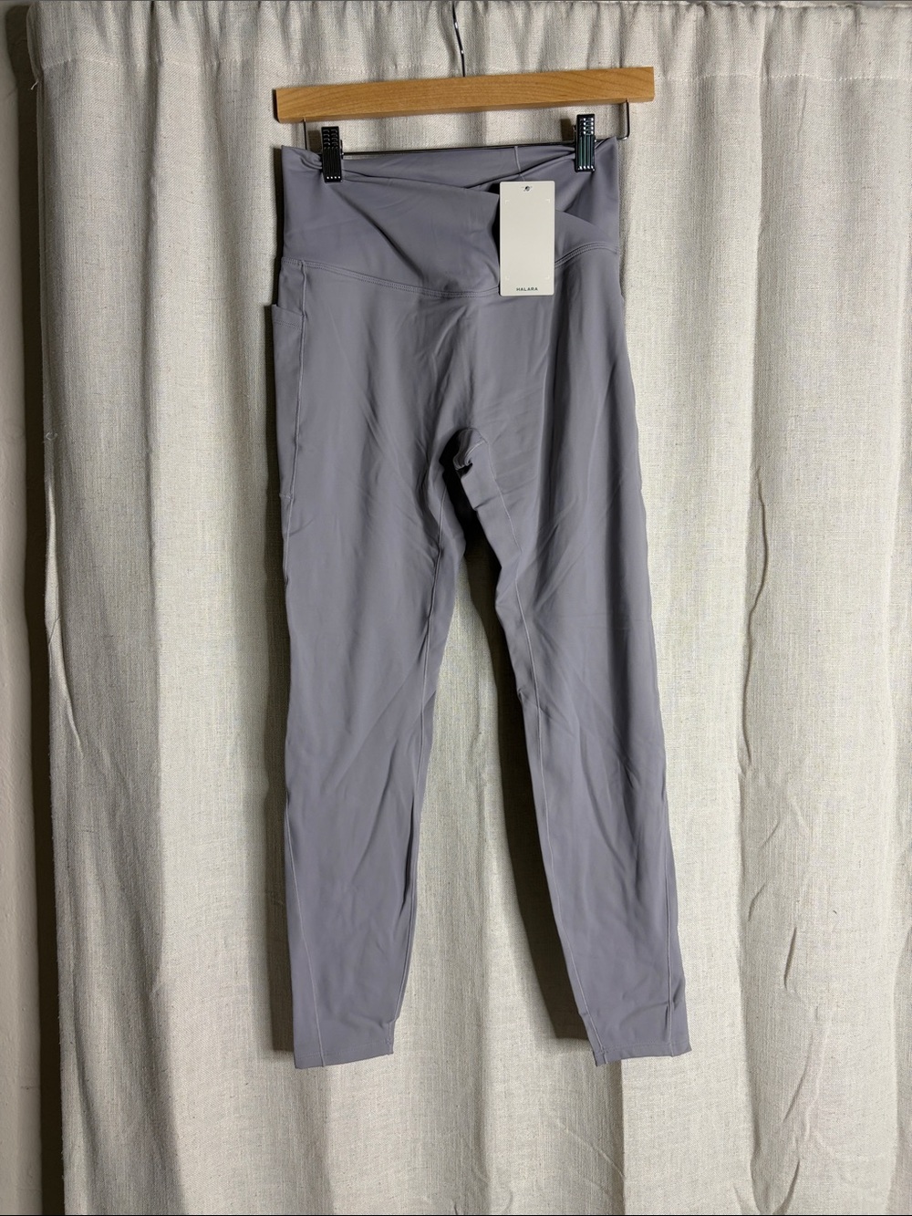 HALARA Light Gray High-Waist Leggings